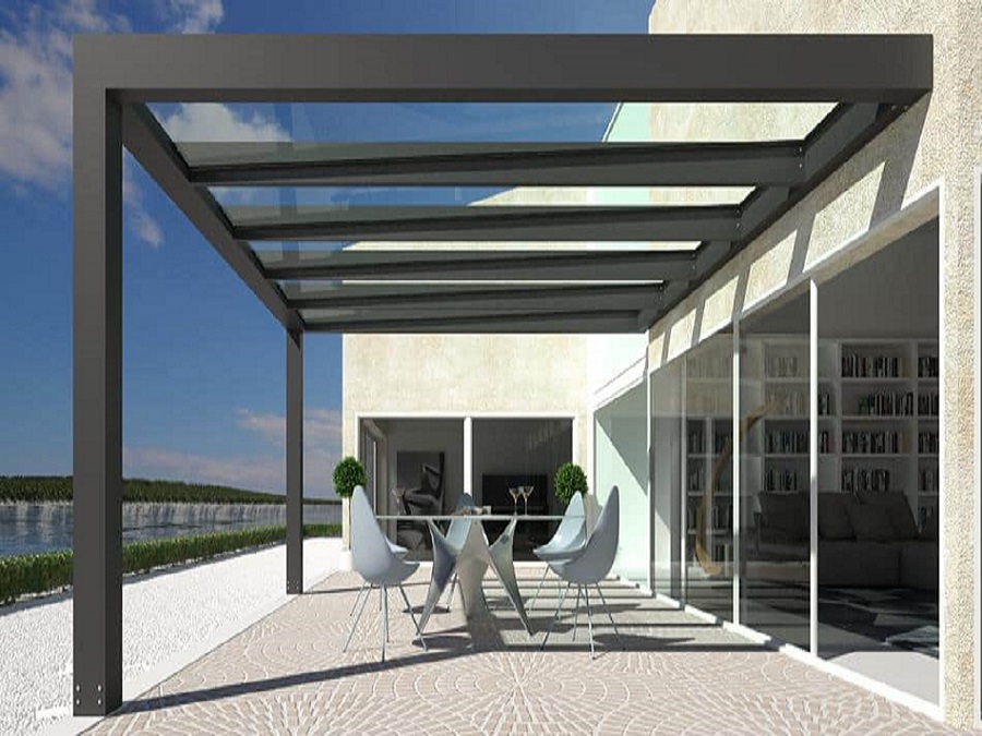 COPERTURE IN VETRO E ALLUMINIO